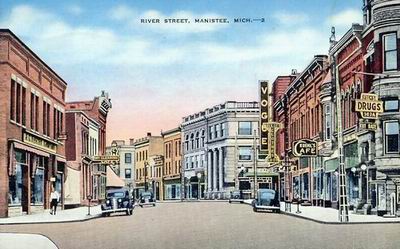 Vogue Theatre - Old Postcard (newer photo)